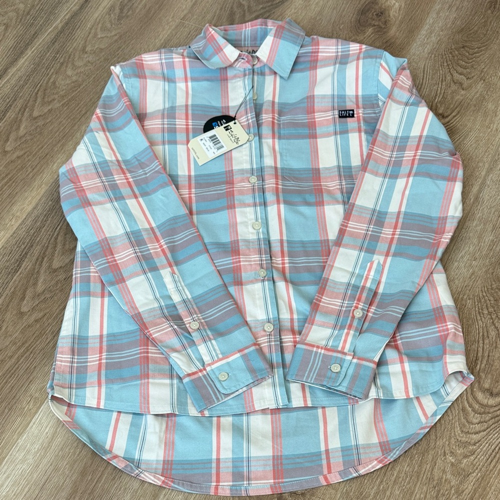 Salt Life Women’s plaid button down